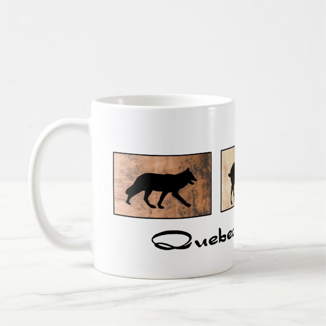 Taza De Café Quebec Wildlife Mug (Izquierda)
