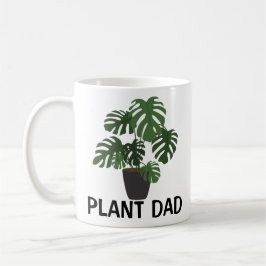 Taza De Café Quédate En La Planta De Casa Papá