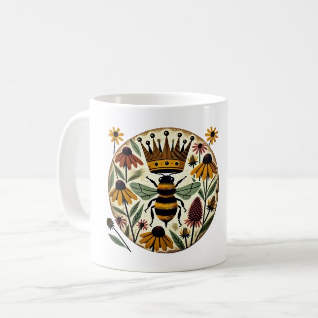 Taza De Café Queen Bee (Anverso izquierdo)
