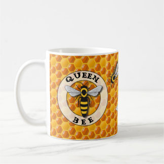 Taza De Café Queen Bee Honeycomb