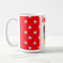 TAZA DE CAFÉ QUEEN CARD