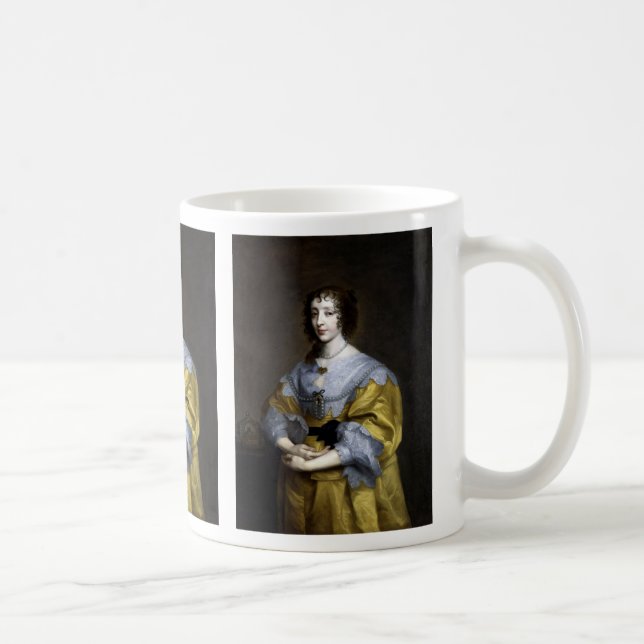 Taza De Café Queen Henrietta Maria Coffee Mug (Derecha)