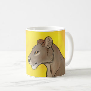 Taza De Café Queen Lioness