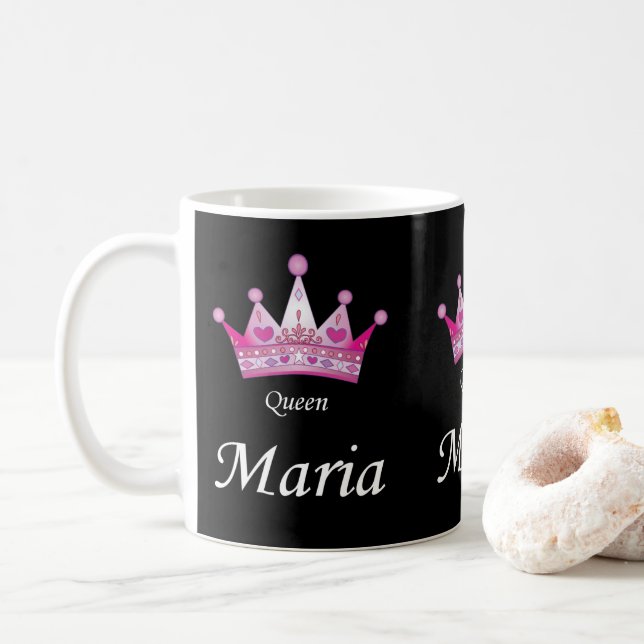 Taza De Café Queen Maria Mug (Con donut)