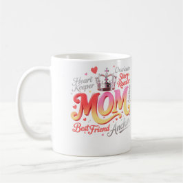 Taza De Café Queen Mom Gradient Crown Tribute