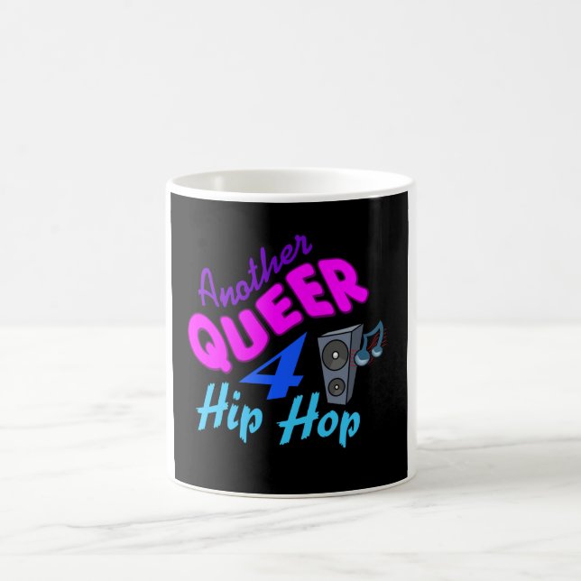 Taza De Café Queer 4 Hip Hop mug (Centro)