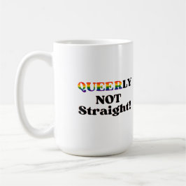 Taza De Café Queerly Not Straight Mug