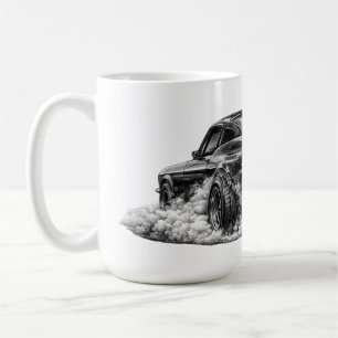 Taza De Café Quemado de Muscle Car Fastback de 1969