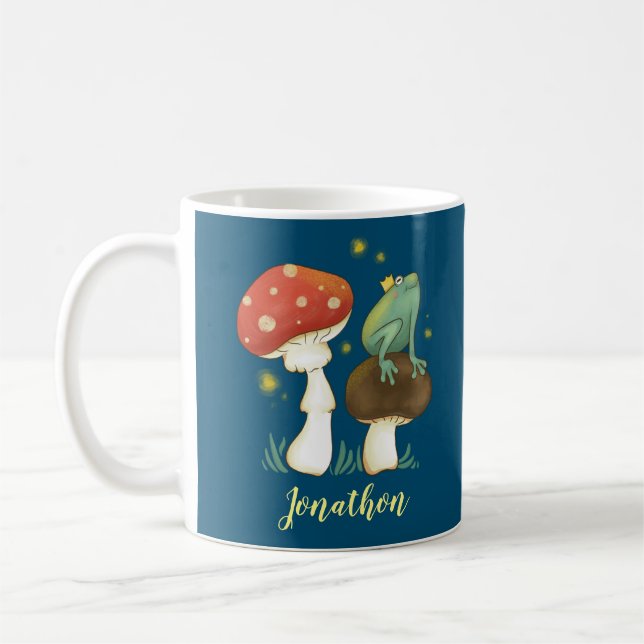 Taza De Café Quemador de luciérnaga príncipe personalizado (Izquierda)