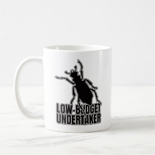 Taza De Café Quemando escarabajos Digger de tumbas de escarabaj