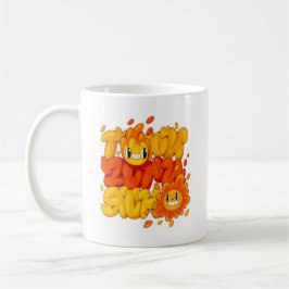 Taza De Café Quemar brillante, quemar claro