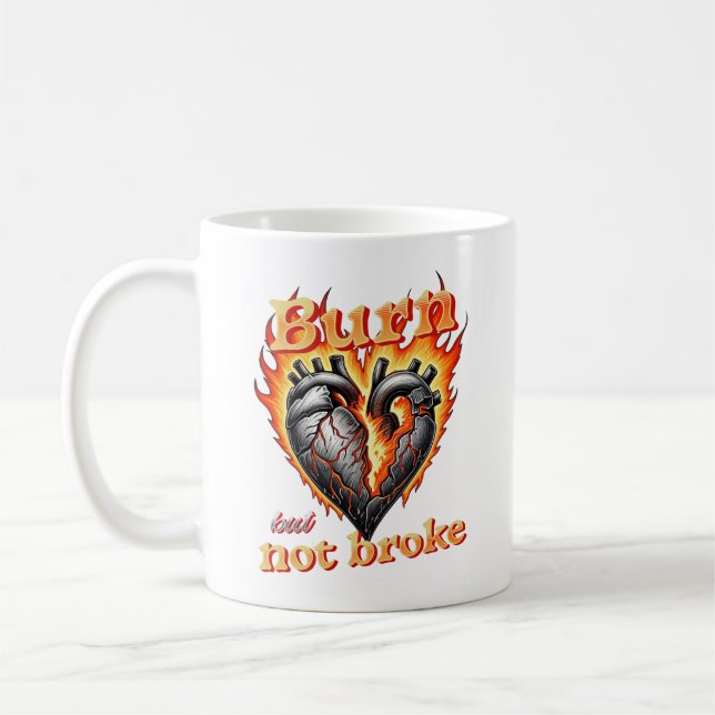 Taza De Café Quemar pero no romper (Izquierda)