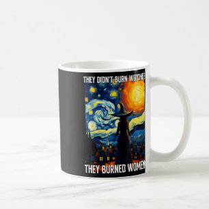 Taza De Café Quemaron brujas y quemaron sala feminista