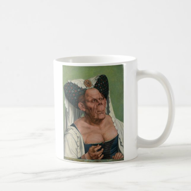 Taza De Café Quentin Massys - mujer mayor grotesca, 1515 (Derecha)