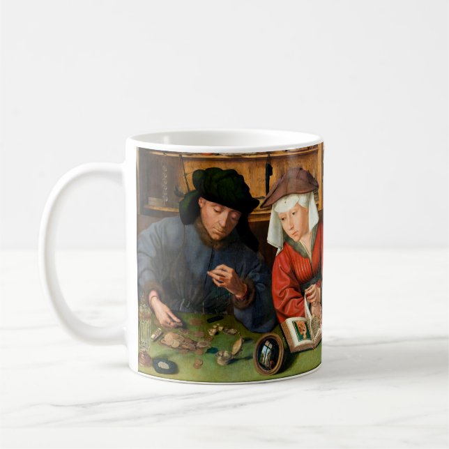 Taza De Café Quentin Matsys - El prestamista y su esposa (Izquierda)