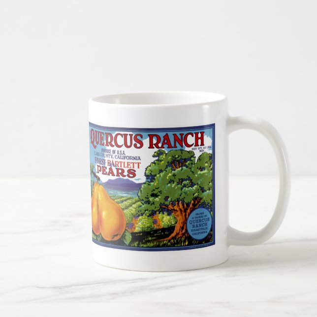 Taza De Café Quercus Ranch Pears (Derecha)