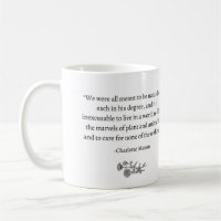 "Quería ser naturalista" Charlotte Mason mug
