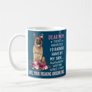 Taza De Café Querida mamá Dueña de Perro Perro Feliz Día de la 