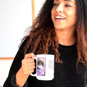 Taza De Café Querida Mamá o Papá Carta de Amor Personalizada co