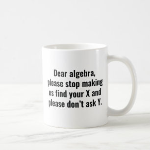 Taza De Café Querido álgebra