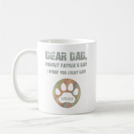 Taza De Café Querido papá, olvida el día del padre