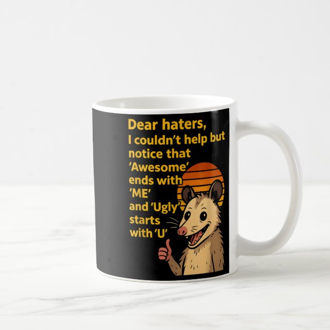 Taza De Café Queridos Odio Los Increíbles Finales Conmigo Empie (Derecha)