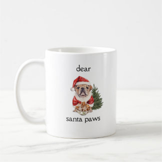 Taza De Café Queridos Santa Paws