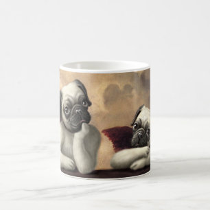 Taza De Café Querubes del barro amasado inspiradas por el