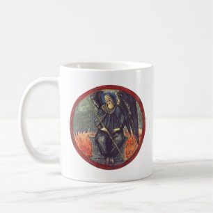 Taza De Café Querubín negro ángel