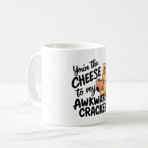 Taza De Café Queso a mi incómodo   Divertido y lindo San Valent