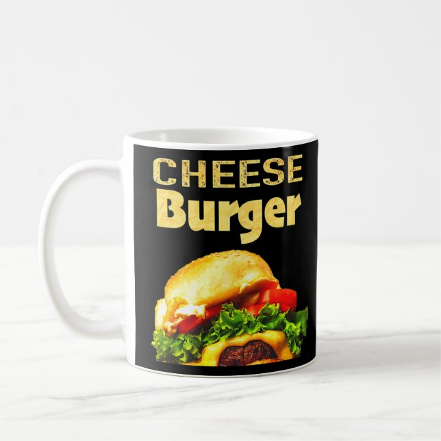 Taza De Café Queso Burger National Hamburger Day Fast Foods (Izquierda)