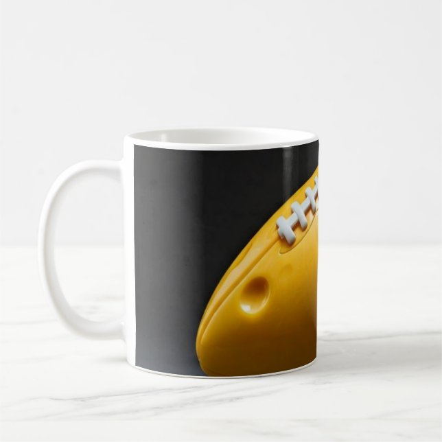 Taza De Café Queso Head Coffee Mug (Izquierda)