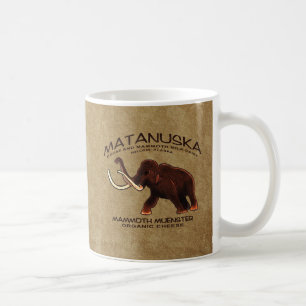 Taza De Café Queso Muenster Mamut de Matanuska