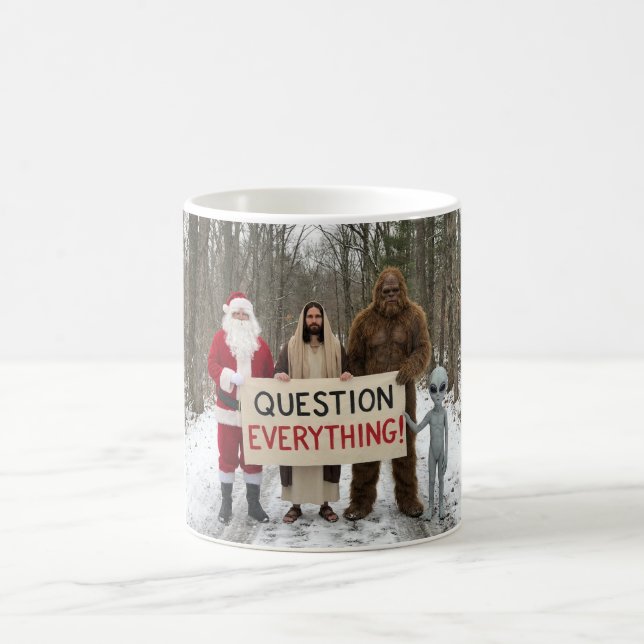 Taza De Café Question Everything (Centro)