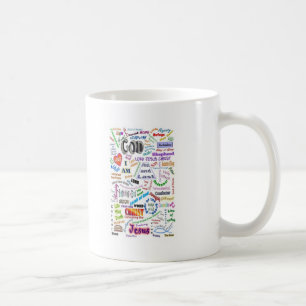 Taza De Café Quién él es… nombres de dios