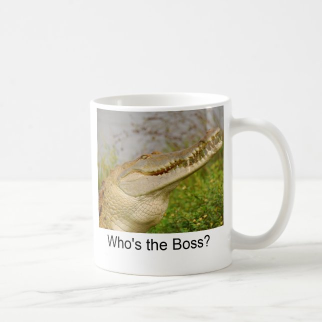 Taza De Café ¿Quién es Boss? (Derecha)
