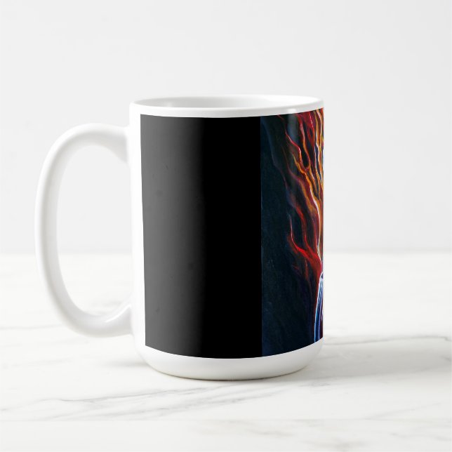 Taza De Café Quién es el fuego, quién es el agua (Izquierda)