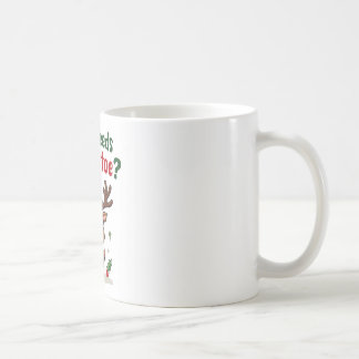 Taza De Café ¿Quién necesita Mistletoe cuando eres tan guapo Fu
