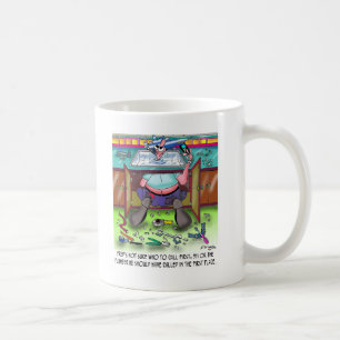 Taza De Café Quién para llamar 1r: 911 o un fontanero