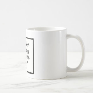 Taza De Café ¿Quién salió del bolso de idiotas abierto?