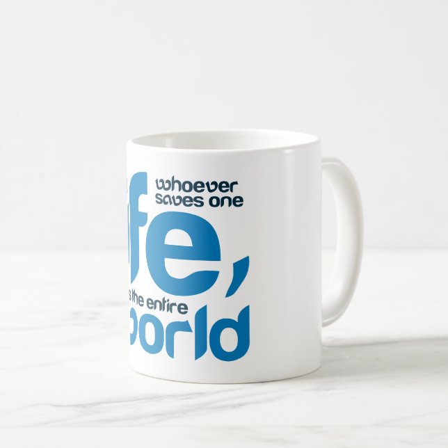 Taza De Café Quien salva una vida (Anverso derecho)