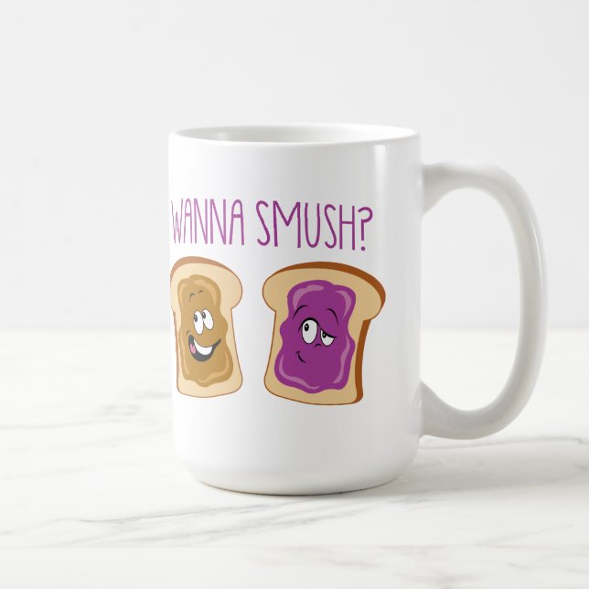 Taza De Café ¿Quiera a Smush? (Derecha)