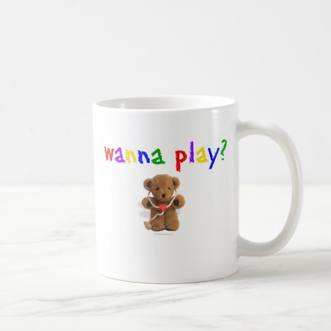 Taza De Café ¿Quiera jugar? (Derecha)