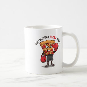Taza De Café Quieres Una Pizza De Mi Gimnasio Gracioso Boxeo Pi