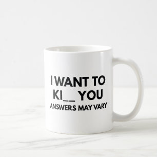 Taza De Café Quiero Besar