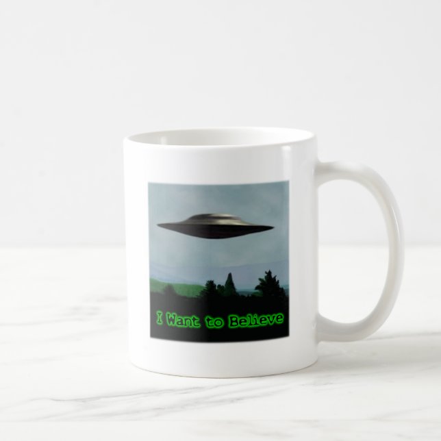 Taza De Café Quiero creer (Derecha)