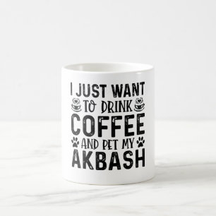 Taza De Café Quiero Mascota A My Akbash