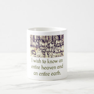 Taza De Café Quiero Saber Todo Un Cielo - Cita