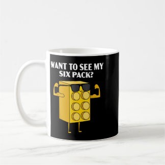 Taza De Café Quiero Ver Mi Amante De Ladrillos De Seis Paquetes