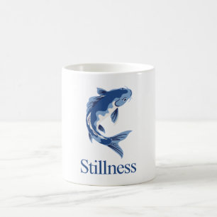Taza De Café Quietud – Koi Japonés Símbolo de Calma Interior